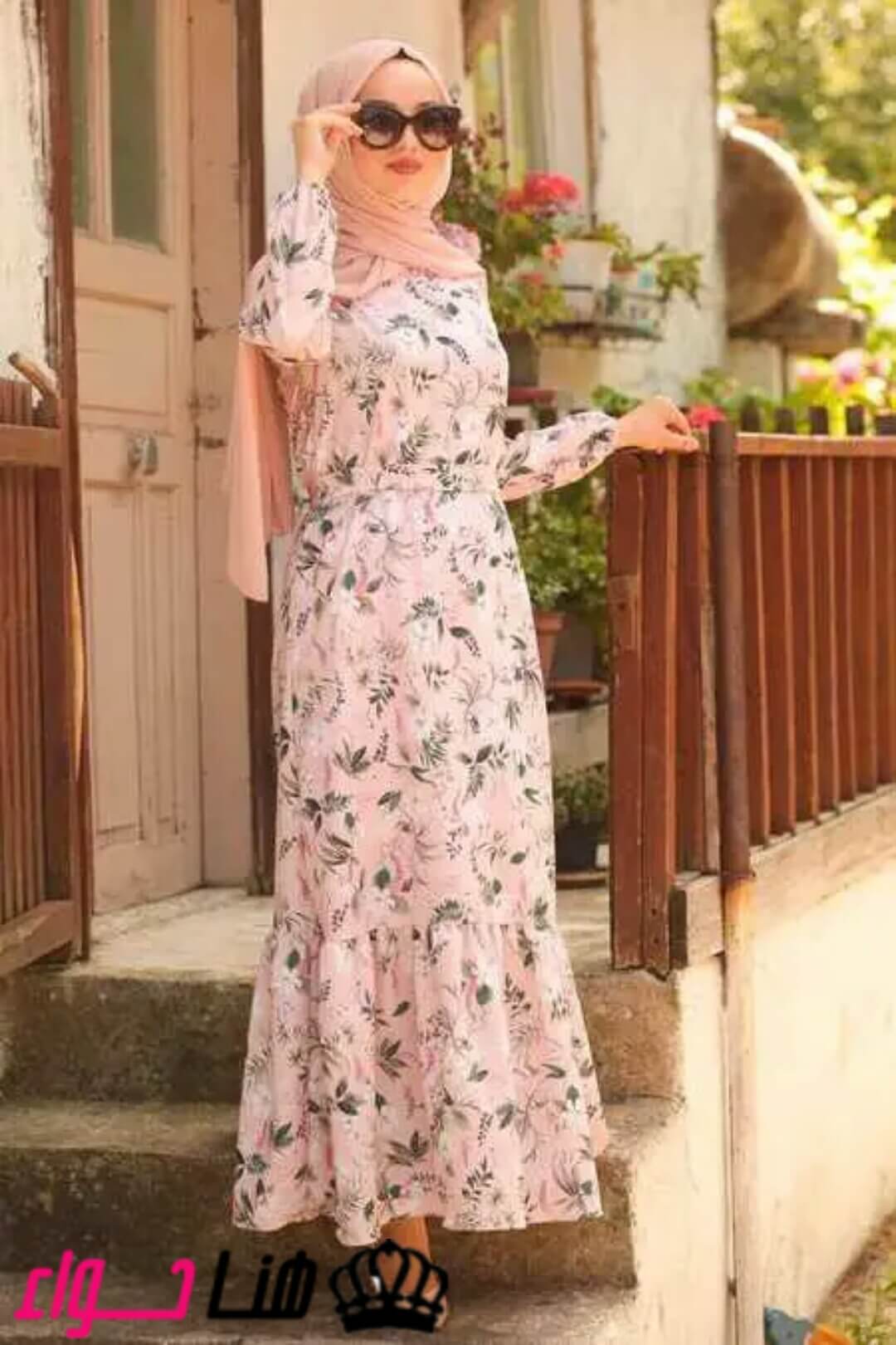 فستان مشجر