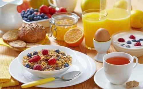 أمثلة لوجبات الفطور الصباحي