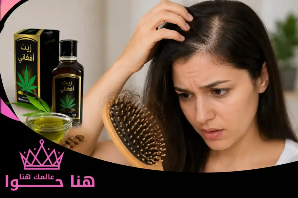 أضرار الزيت الأفغاني للشعر: متى يسبب حكة أو تساقطًا ومتى يجب التوقف؟